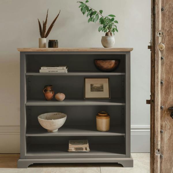 Statement Furniture Florence Bookcase Wooden Shelving Unit with Adjustable Shelves, Fully Assembled
