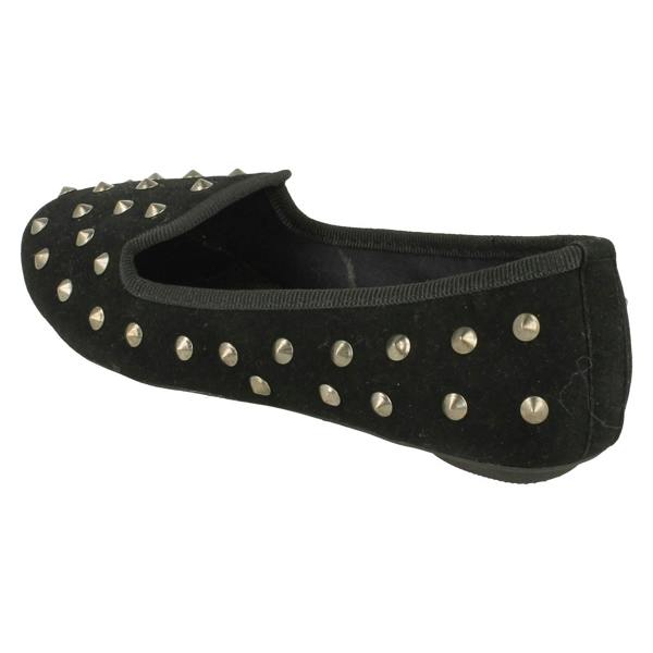 Cutie Girls Cutie Flat Studded Ballerina Shoes