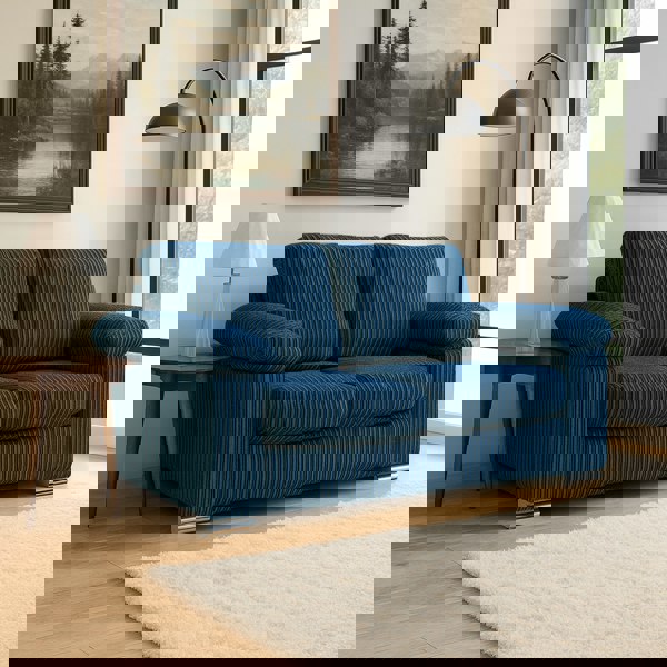 Furnishings For Less Delta Full Jumbo Cord 2 Seater Sofa