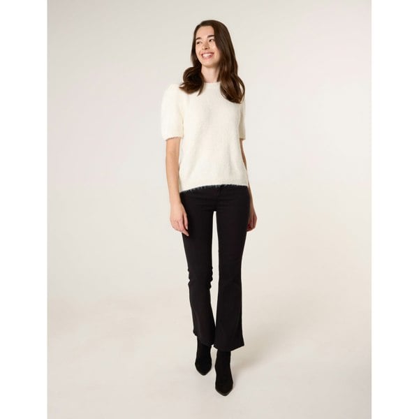 Blue Vanilla Round Neck Knit Jumper