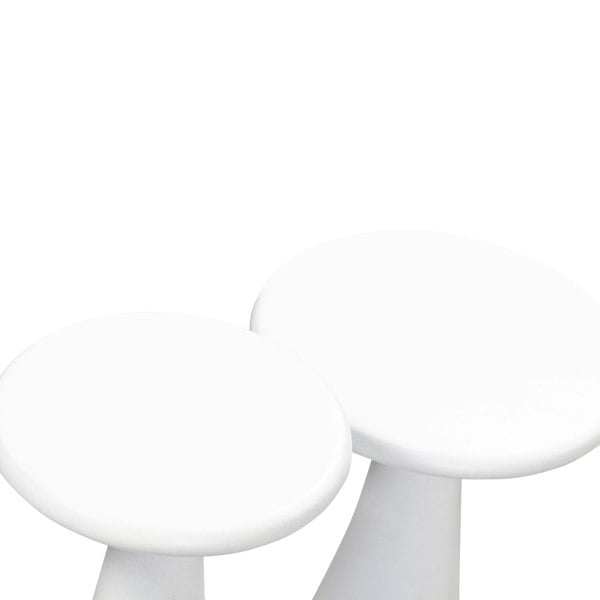 Furniture Edit Gianna Concrete Accent Tables - Set of 2