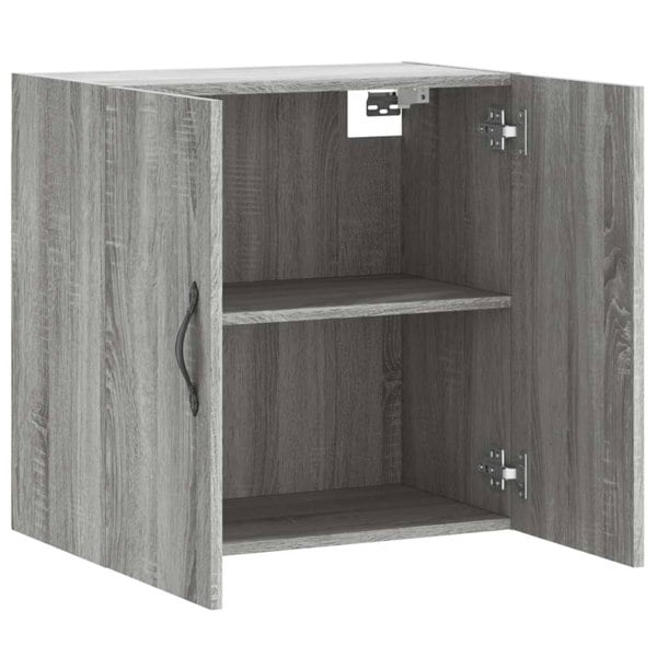 Berkfield Wall Cabinet Grey Sonoma 60x31x60 cm Engineered Wood