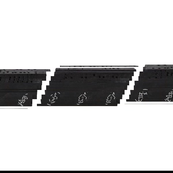 Serano Pentagram Wooden Black Pepper Incense Box Set