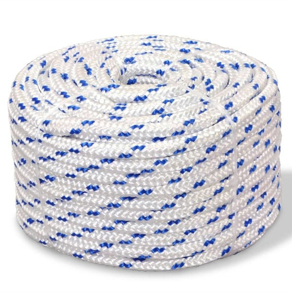 Berkfield Marine Rope Polypropylene 6 mm 500 m White
