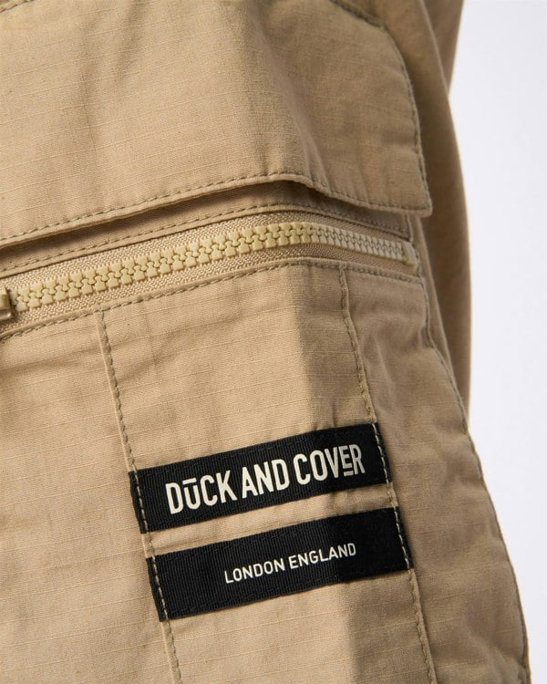 Duck and Cover Chesser Jog Pants - Stone