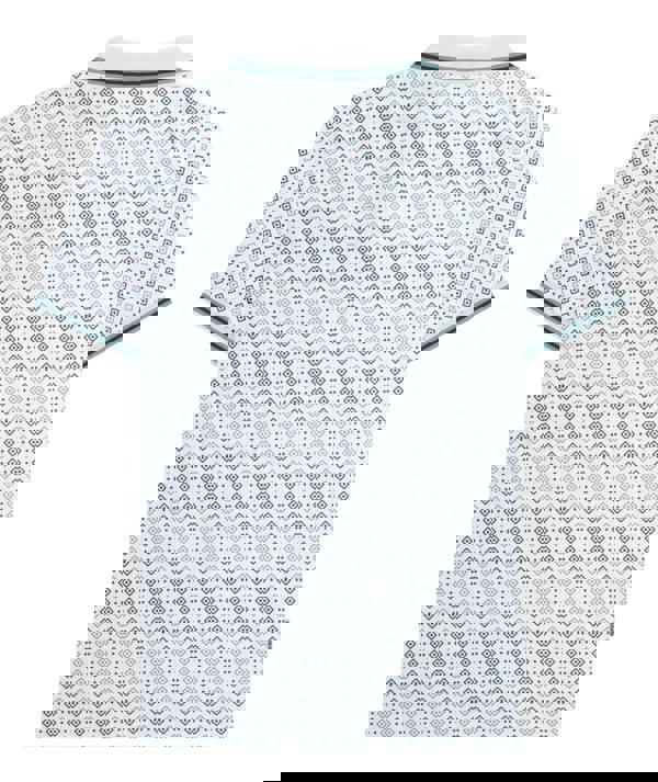 Lambretta All Over Geometric Mens Smart Classic Retro Polo Shirt