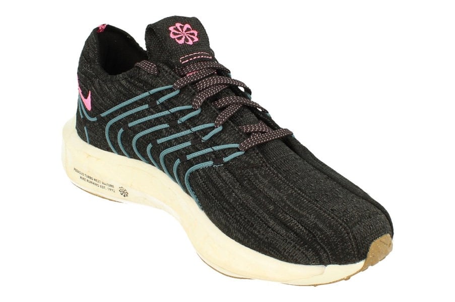 Nike Womens Pegasus Turbo Next Nature Dm3414  004 - Black White Anthracite 004 - Photo 3