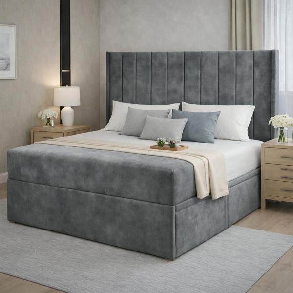 Great British Beds Sapphire Winged Divan Bed