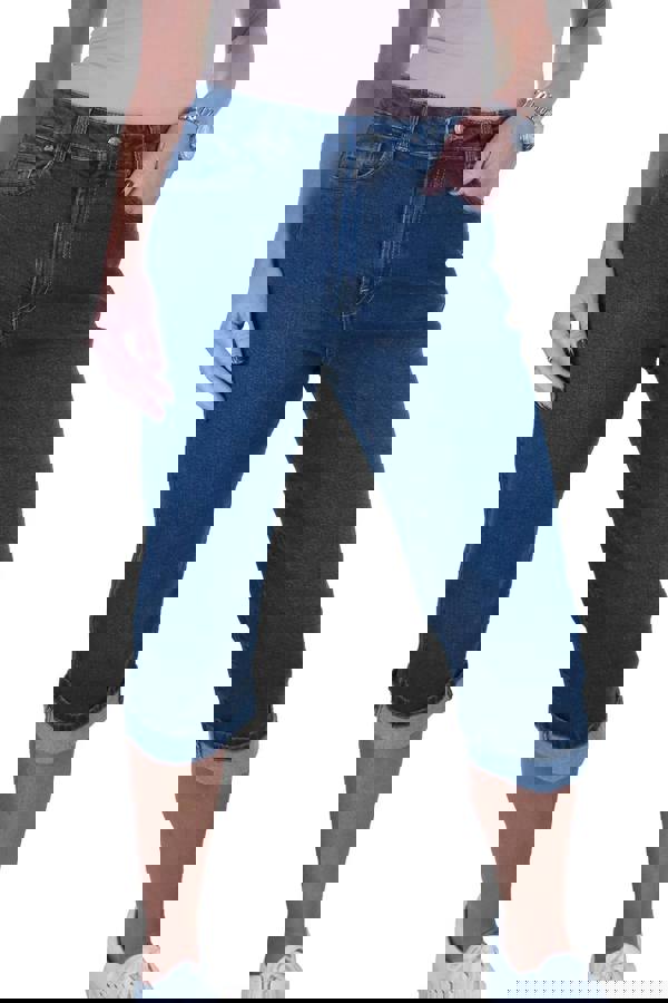 Paulo Due Womens Stretch Denim Cropped Jeans