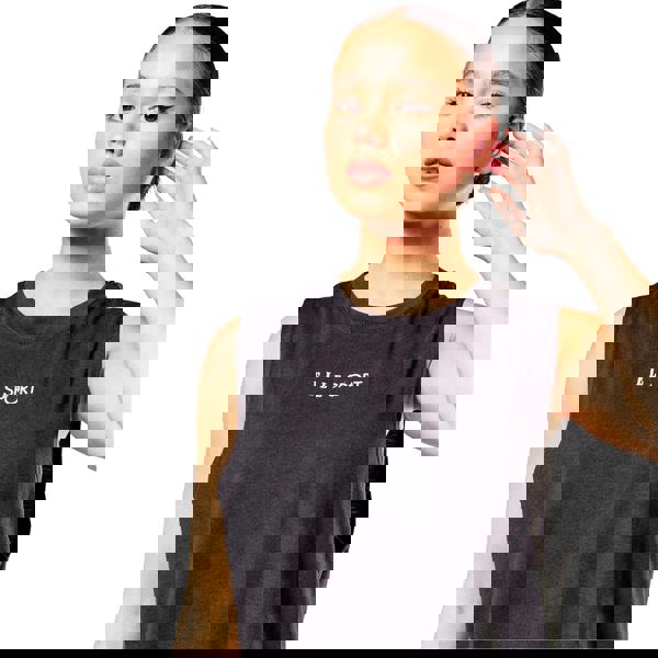 Elle Womens/Ladies Signature Vest Top - Black - 