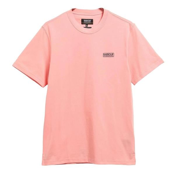 Barbour International Small Logo T-Shirt Burnt Coral