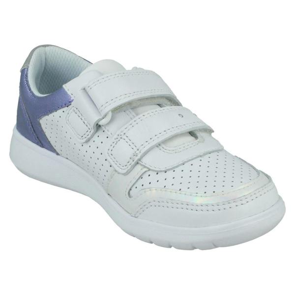 Clarks Girls Clarks Casual Trainers Scape Shell