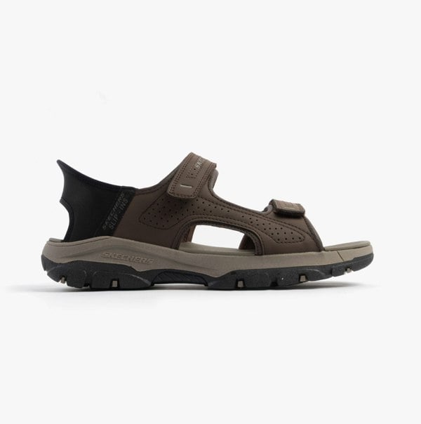 Skechers TRESMEN - REECE Mens Sandals Chocolate