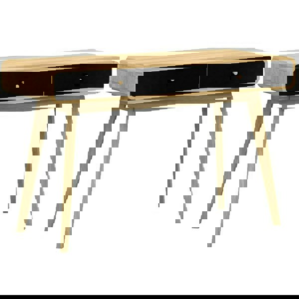 Dorel Home Cassie Desk 2 Drawers OakBlack120x50x79cm