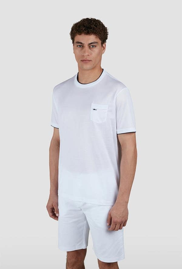 Paul & Shark Double Mercerised Cotton Jersey T-Shirt
