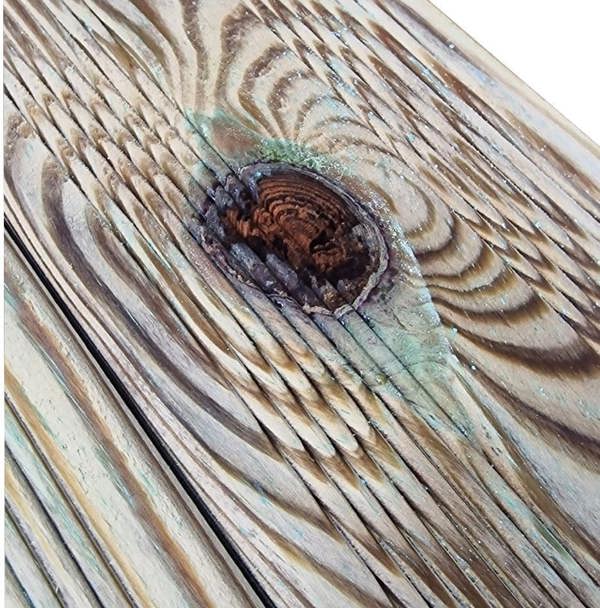 Snowdon Timber Treated Reject Decking Board (T) 21mm (W) 120mm (L) 2.4m