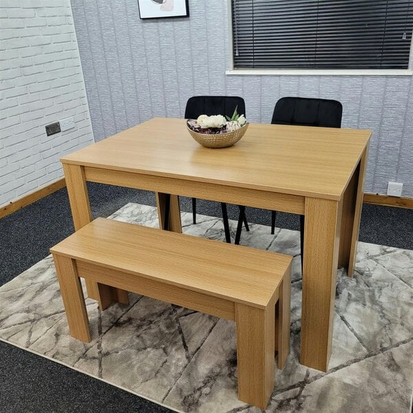 Kosy Koala Dining Table Set with 2 Chairs Dining Room and Kitchen table set of 2, and Bench