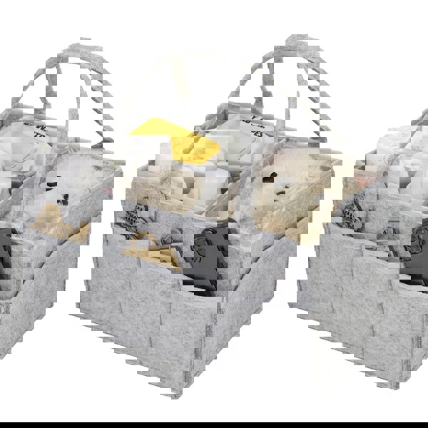 Anymom Anysort Mommy Baby Changing Bag Dark Grey Organizer Stackers