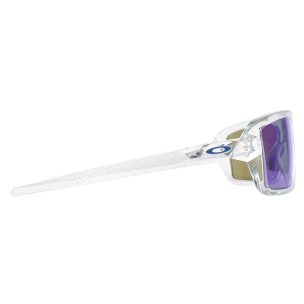 Oakley Sunglasses Cables OO9129-05 Polished Clear Prizm Sapphire Polarized