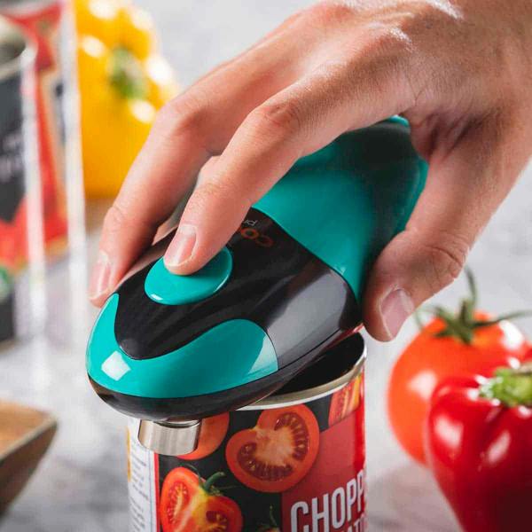 Cooks Professional Automatic Can Opener | Teal / Black