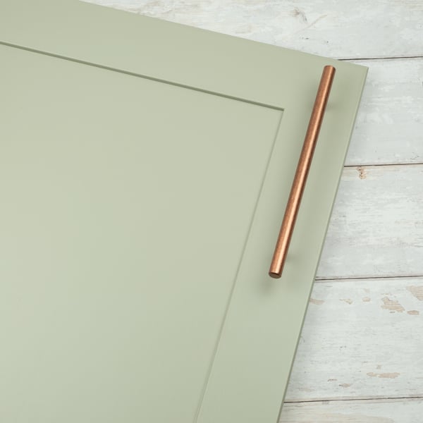 Handle & Home Antique Copper Bar Handle