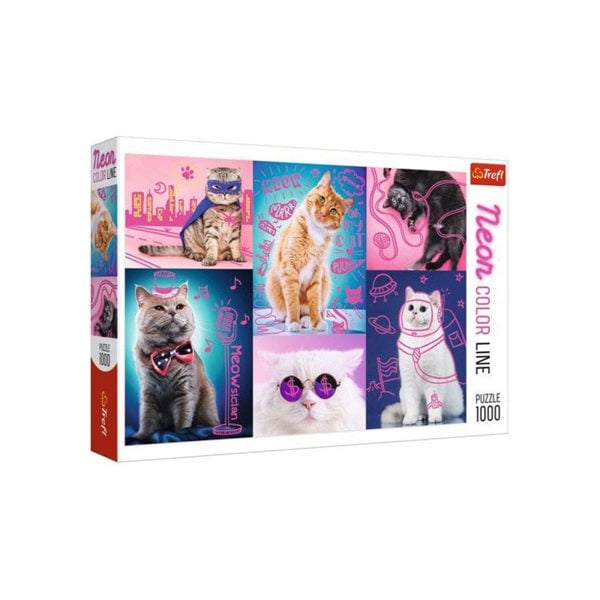 Trefl Super Cats 1000 Piece Puzzle