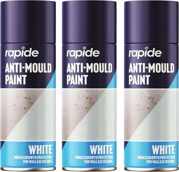 1 x Matt White Anti Mould Spray 400ml Lasting Protection For Indoor Use