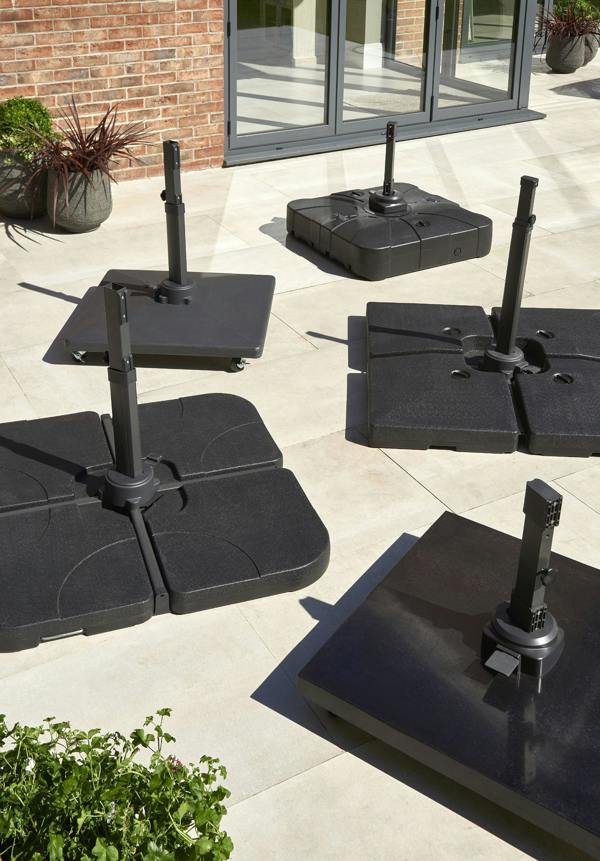 Norfolk Leisure Royce 100kg Plastic Covered Concrete 4 Part Base