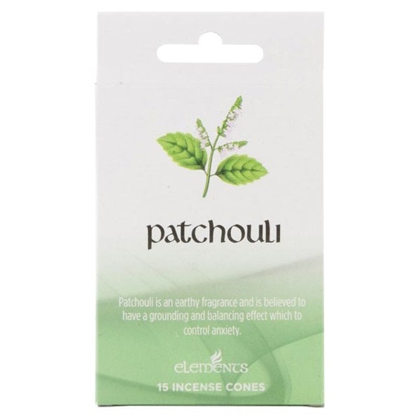 Serano Set of 12 Packets of Elements Patchouli Incense Cones