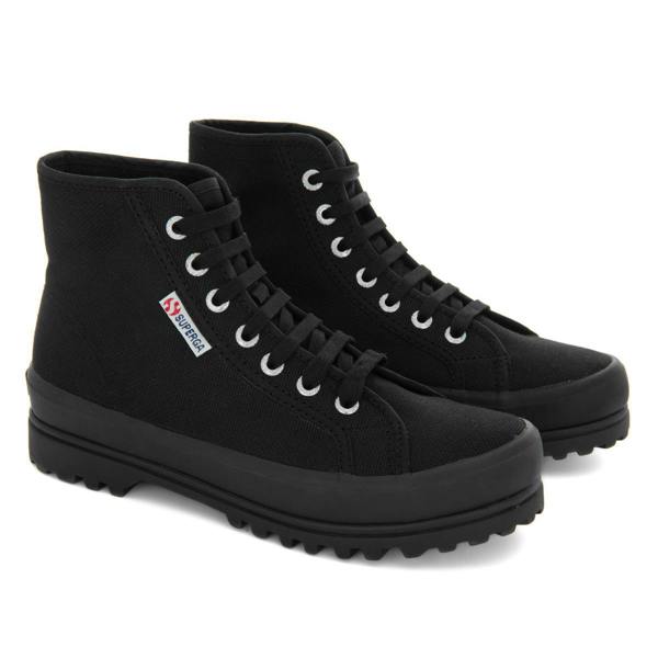Superga Womens/Ladies 2341 Cotu Alpina High Tops - Black