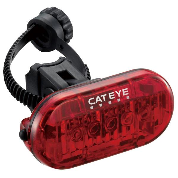 CatEye EL-135 Omni 5 Piece Bike Light Set 30 Lumen Front Rear AAA Battery