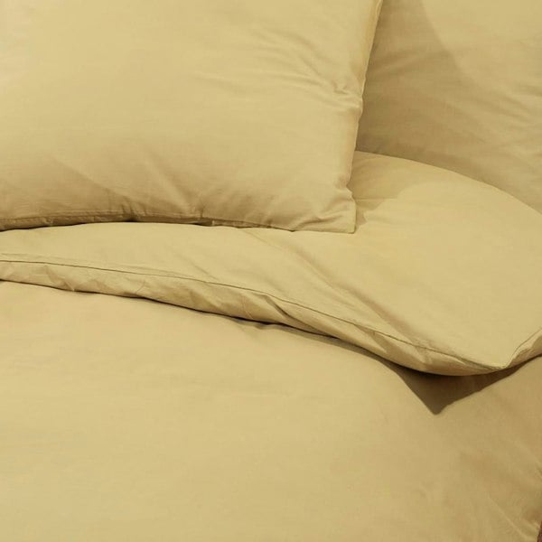 Berkfield Duvet Cover Set Taupe 200x200 cm Light-weight Microfiber