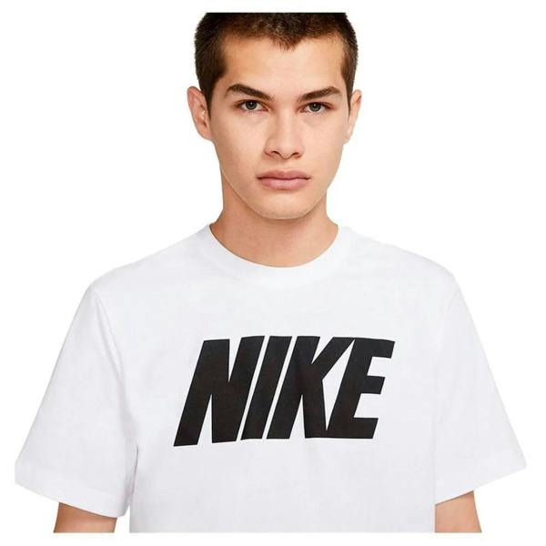 Nike Sportswear Men's Icon Block White T-Shirt S