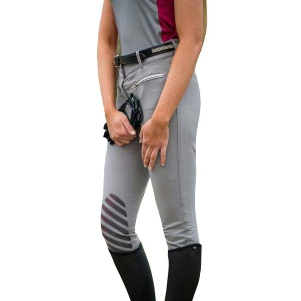 HyFASHION Childrens/Kids Mizs Arabella Breeches - Pink/Dolphin Grey - 