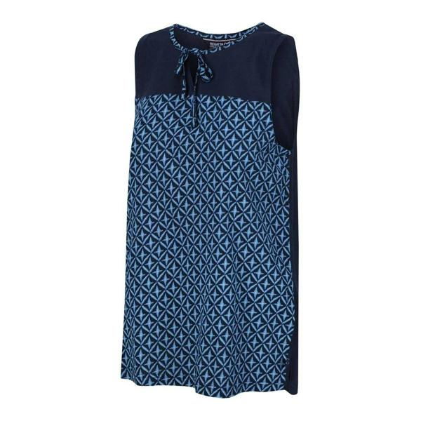 Regatta Womens/Ladies Janessa Patterned Sleeveless T-Shirt - Navy - 