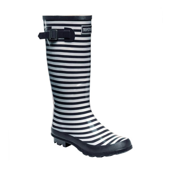 Regatta Womens/Ladies Ly Fairweather II Tall Durable Wellington Boots - Navy/White