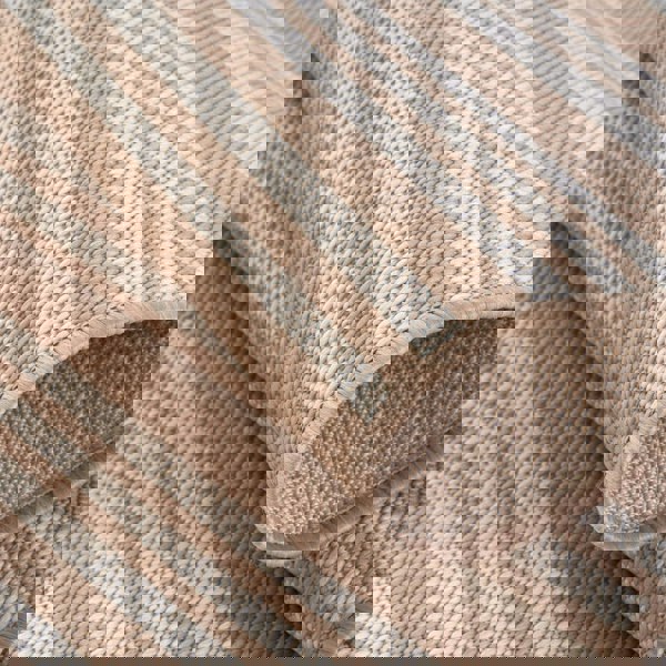 Striped Design Outdoor Rug for Garden in Beige | The Rugs