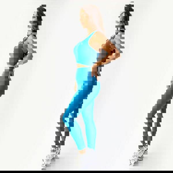 Kecks Teal Active Leggings