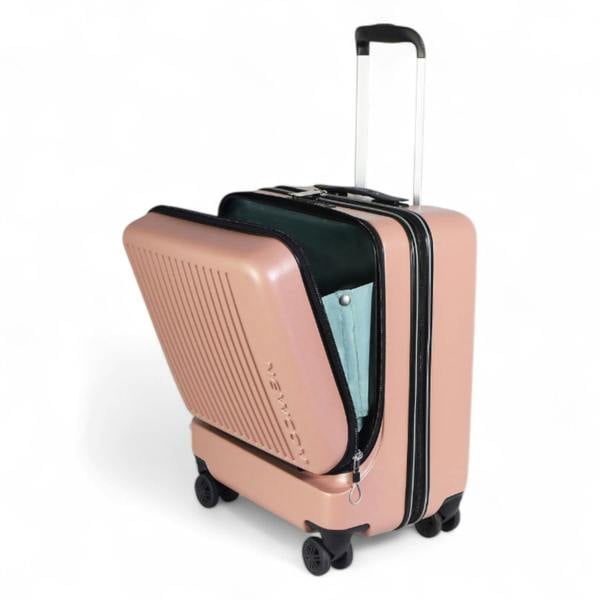 Infinity Luggage Durable EasyJet Ryanair 39 x 26 x 51.5 cm Front Open Cabin Luggage Travel Suitcase