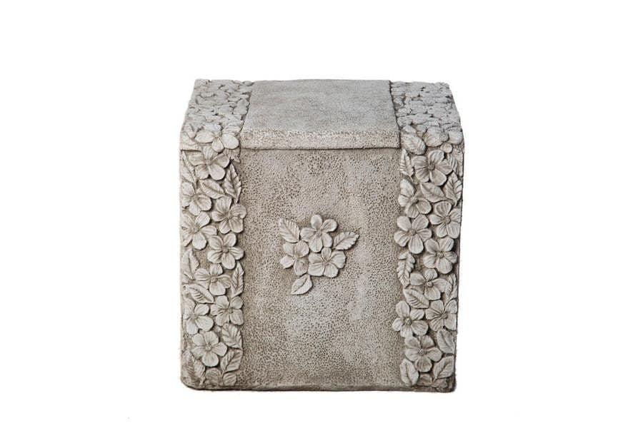 Pair of Lovely Daisy Design Garden Seats / Garden benches