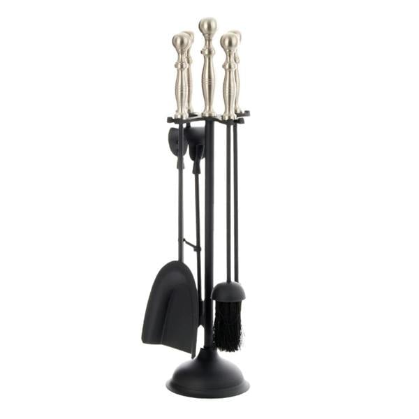 Leecroft Turn Handle Companion Set Black/Pewter 25' - One Colour - 