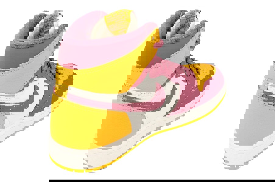 Nike Air Jordan 1 Retro High Og Mens Basketball Trainers 555088 706 - University Gold Light Bordeaux 706 - Photo 2