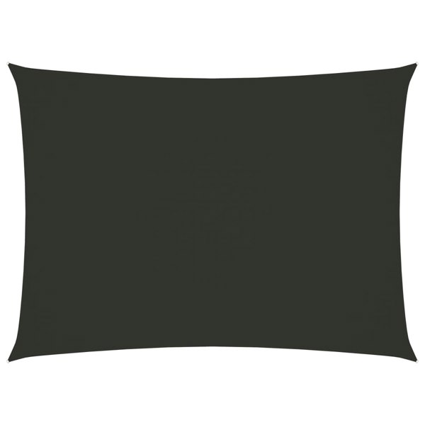 Berkfield Sunshade Sail Oxford Fabric Rectangular 3x4.5 m Anthracite