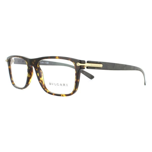 Bvlgari Glasses Frames BV3044 504 Dark Havana Men