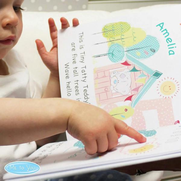 Personalised Tiny Tatty Teddy Learning Adventure Book - alternative angle