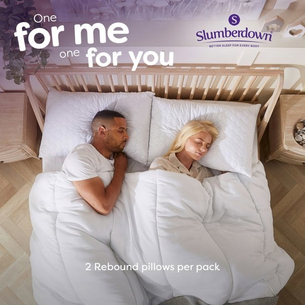 Slumberdown Sleep Soundly Rebound Firm Support Pillow