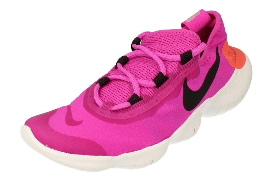 Nike Free RN 5.0 Womens Cj0270  601 - Fire Pink Black Magic Ember 601 - Photo 0