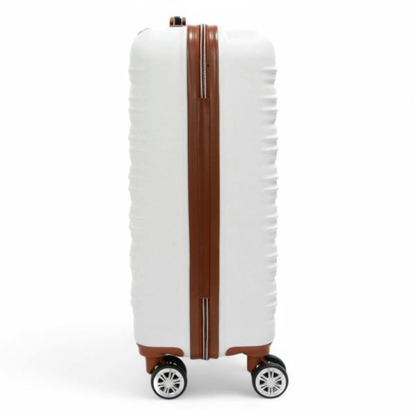 Snowball Hard Shell Cabin 55 x 36 x 20 cm ABS Suitcase Luggage Suitable for Easyjet, Ryanair