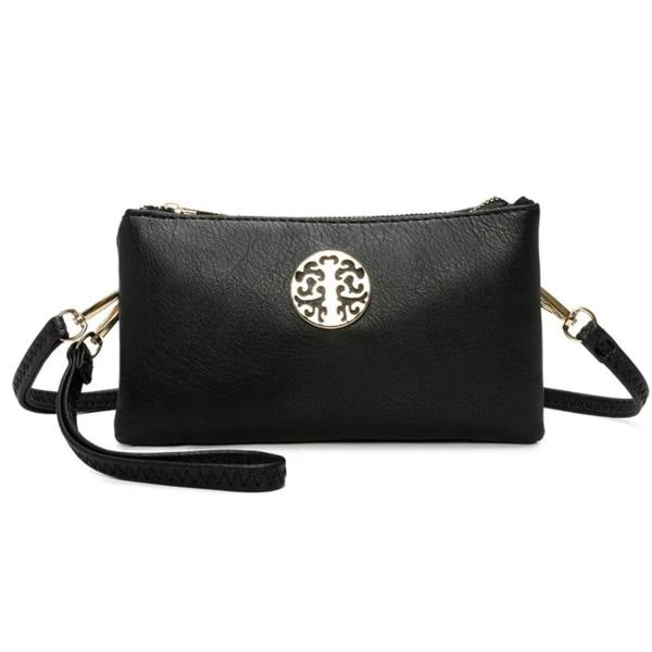 Love EMVY Rustic Tree Collection Crossbody Bag with Clutch Wrist Strap