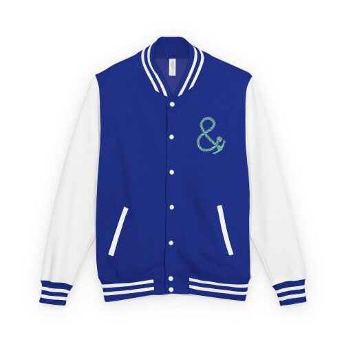 Anchor & Crew Set Point Social Volleyball Club League Cotton Varsity Letterman Jacket